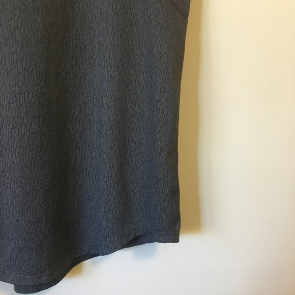Grey Stretchy Racerback Tank Top - Picture 4 of 11